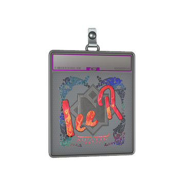 Sticker Slab | 1eeR (Holo) | Austin 2025