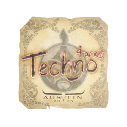 Sticker | Techno4K | Austin 2025