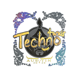 Sticker | Techno4K (Holo) | Austin 2025