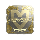 Sticker | torzsi (Gold) | Austin 2025