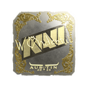 Sticker | w0nderful (Gold) | Austin 2025
