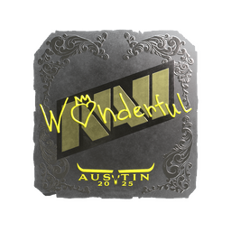 Sticker | w0nderful (Foil) | Austin 2025