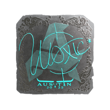 Sticker | woxic (Foil) | Austin 2025