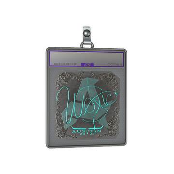 Sticker Slab | woxic (Foil) | Austin 2025