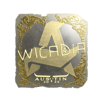 Sticker | Wicadia (Gold) | Austin 2025