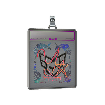 Sticker Slab | yxngstxr (Holo) | Austin 2025