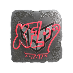 Sticker | xfl0ud (Foil) | Austin 2025