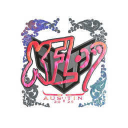 Sticker | xfl0ud (Holo) | Austin 2025