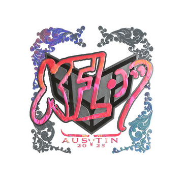 Sticker | xfl0ud (Holo) | Austin 2025
