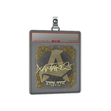 Sticker Slab | XANTARES (Gold) | Austin 2025