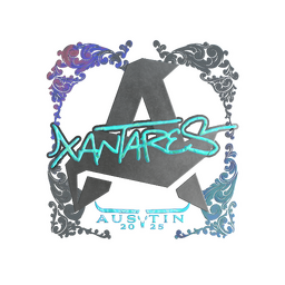 Sticker | XANTARES (Holo) | Austin 2025