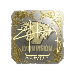 Sticker | z4KR (Gold) | Austin 2025