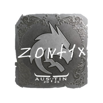 Sticker | zont1x (Foil) | Austin 2025