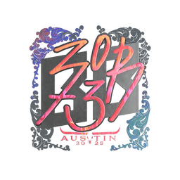 Sticker | zorte (Holo) | Austin 2025