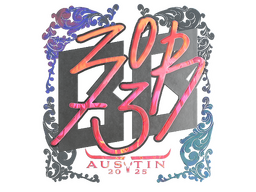 Sticker | zorte (Holo) | Austin 2025