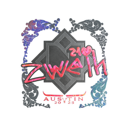 Sticker | zweih (Holo) | Austin 2025