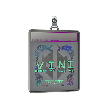 Sticker Slab | VINI (Holo) | Austin 2025