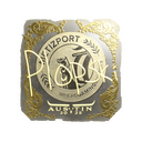 Sticker | Plopski (Gold) | Austin 2025