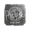 Sticker | Plopski (Foil) | Austin 2025