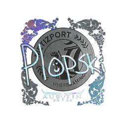 Sticker | Plopski (Holo) | Austin 2025