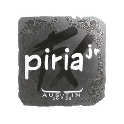 Sticker | piriajr (Foil) | Austin 2025