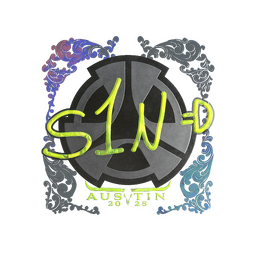 Sticker | s1n (Holo) | Austin 2025