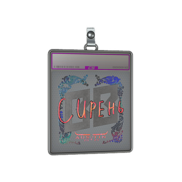 Sticker Slab | S1ren (Holo) | Austin 2025