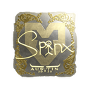Sticker | Spinx (Gold) | Austin 2025