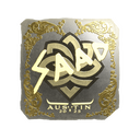 Sticker | saadzin (Gold) | Austin 2025