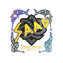 Sticker | saadzin (Holo) | Austin 2025