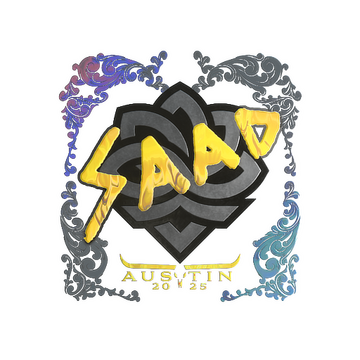 Sticker | saadzin (Holo) | Austin 2025