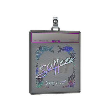 Sticker Slab | saffee (Holo) | Austin 2025