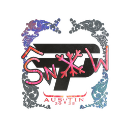 Sticker | snow (Holo) | Austin 2025