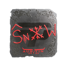 Sticker | snow (Foil) | Austin 2025