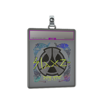 Sticker Slab | slaxz- (Holo) | Austin 2025