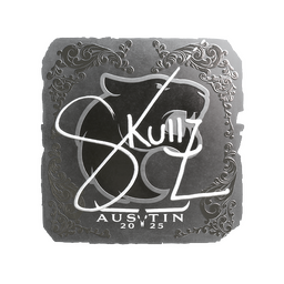 Sticker | skullz (Foil) | Austin 2025
