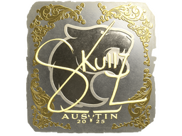 Steam Community Market :: Listings for Sticker | skullz (Gold