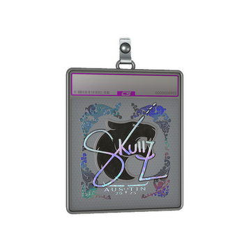 Sticker Slab | skullz (Holo) | Austin 2025