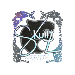 Sticker | skullz (Holo) | Austin 2025