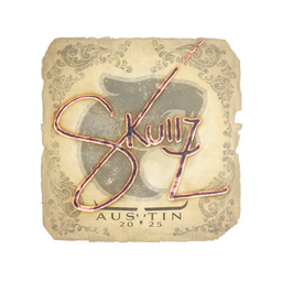 Sticker | skullz | Austin 2025