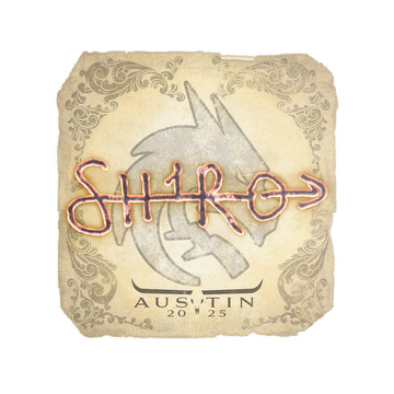 Sticker | sh1ro | Austin 2025