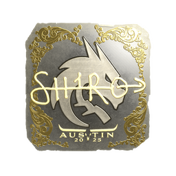 Sticker | sh1ro (Gold) | Austin 2025