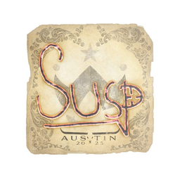 Sticker | susp | Austin 2025