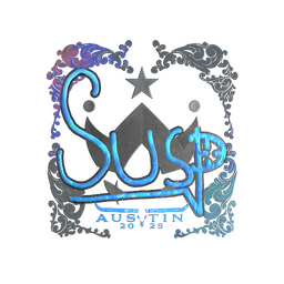 Sticker | susp (Holo) | Austin 2025