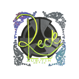 Sticker | reck (Holo) | Austin 2025