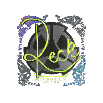 Sticker | reck (Holo) | Austin 2025