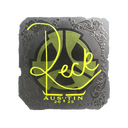 Sticker | reck (Foil) | Austin 2025