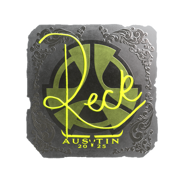 Sticker | reck (Foil) | Austin 2025