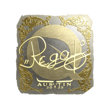 Sticker | regali (Gold) | Austin 2025