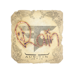 Sticker | rain | Austin 2025